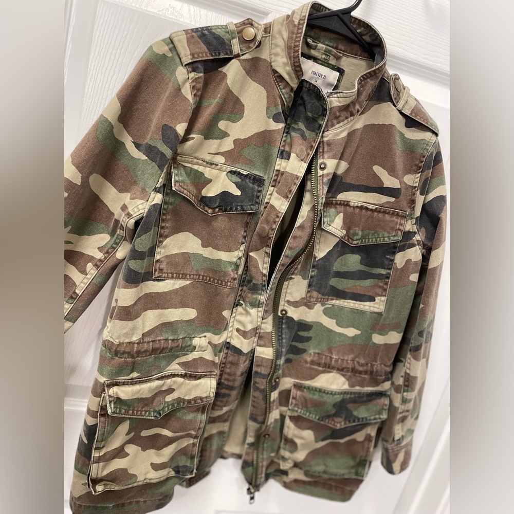 Forever 21 Camo Jacket